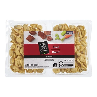 Your Fresh Market Beef Tortellini, 2 x 255 g packages, 510 g total