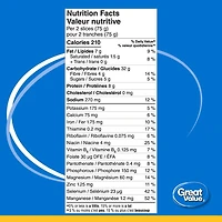 Great Value Flax & Quinoa Multigrain Loaf, 600 g