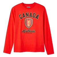 FIFA Men's Canada Long Sleeve Tee, Sizes S-2XL