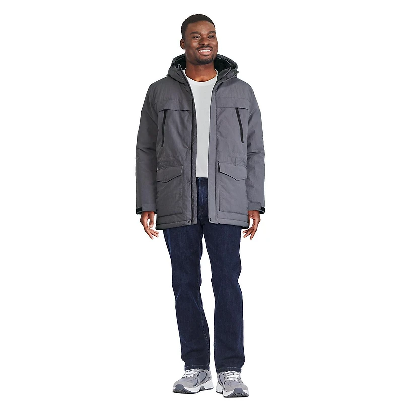 Parka à capuchon George pour hommes