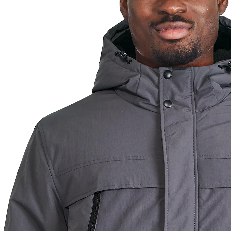 Parka à capuchon George pour hommes
