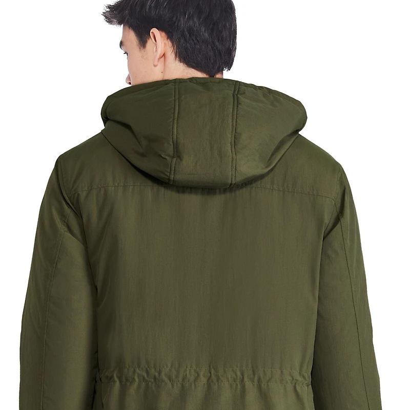Parka à capuchon George pour hommes