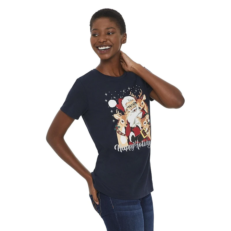 George Women's Holiday Tee