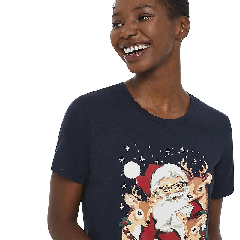 George Women's Holiday Tee