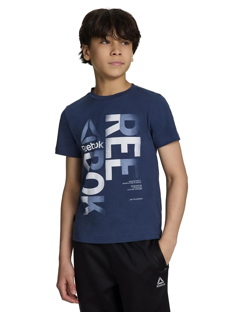 Boys' Reebok Info Brand Graphic Tee