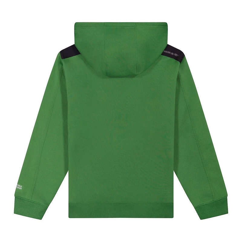 Sweat à capuche en polaire renforcé John Deere pour homme avec bordure nylon, tailles S XL renforcée