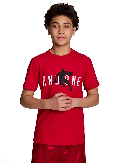 And1 t-shirt graphique  play the zone pour garçon Tailles 4/5-14/16
