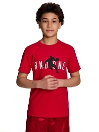 And1 t-shirt graphique  play the zone pour garçon Tailles 4/5-14/16