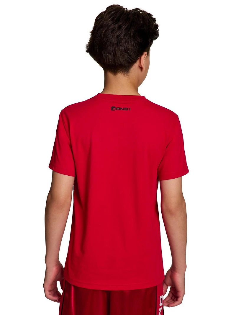 And1 t-shirt graphique  play the zone pour garçon Tailles 4/5-14/16