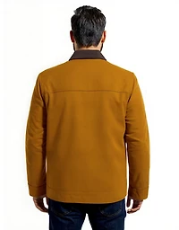 John Deere Men’s Quilted Lined Duck Tractor Jacket, S-XL, Jacket