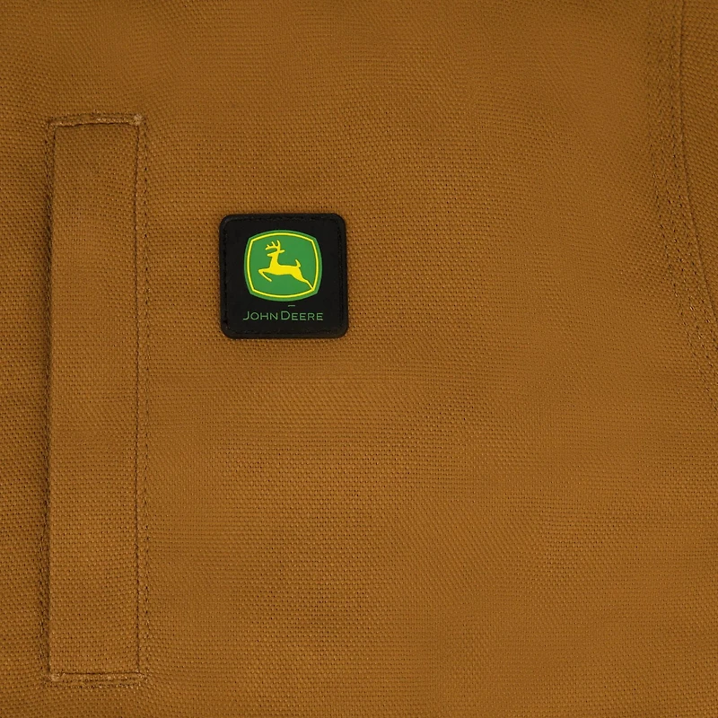 John Deere Men’s Quilted Lined Duck Tractor Jacket, S-XL, Jacket