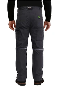 John Deere Men’s Reinforced Canvas Stretch Utility Workpants