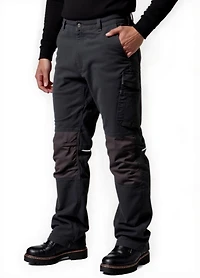Pantalon de travail utilitaire extensible en toile renforcée pour homme John Deere Pantalon de travail extensible et utilitaire
