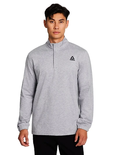 Men's Reebok Refined Quarter Zip Top, Sizes S-XL