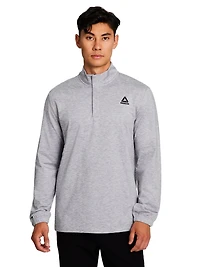 Men's Reebok Refined Quarter Zip Top, Sizes S-XL