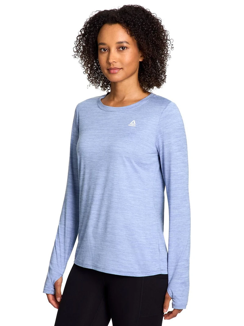 Reebok Legacy Performance à manches longues pour femme Tailles XS-2XL