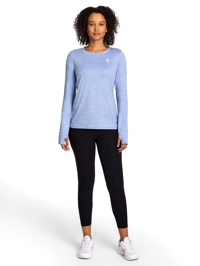 Reebok Legacy Performance à manches longues pour femme Tailles XS-2XL
