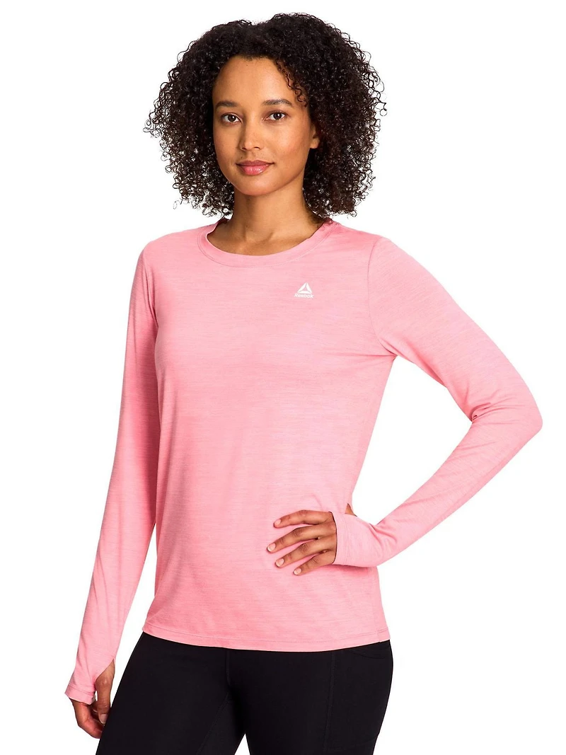 Reebok Legacy Performance à manches longues pour femme Tailles XS-2XL