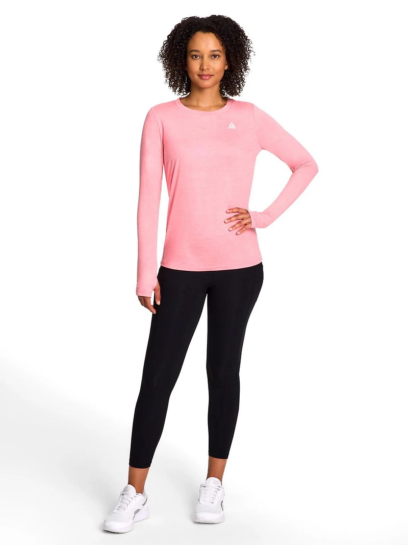 Reebok Legacy Performance à manches longues pour femme Tailles XS-2XL