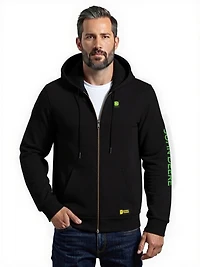 John Deere Zip Up Hoodie, Men's Hoodie