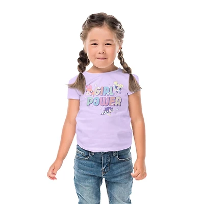 Powerpuff Girls Girl's Short Sleeve T-Shirt