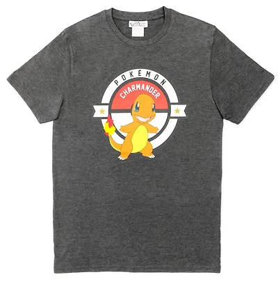 Pokemon T-shirt à manches courtes pour hommes