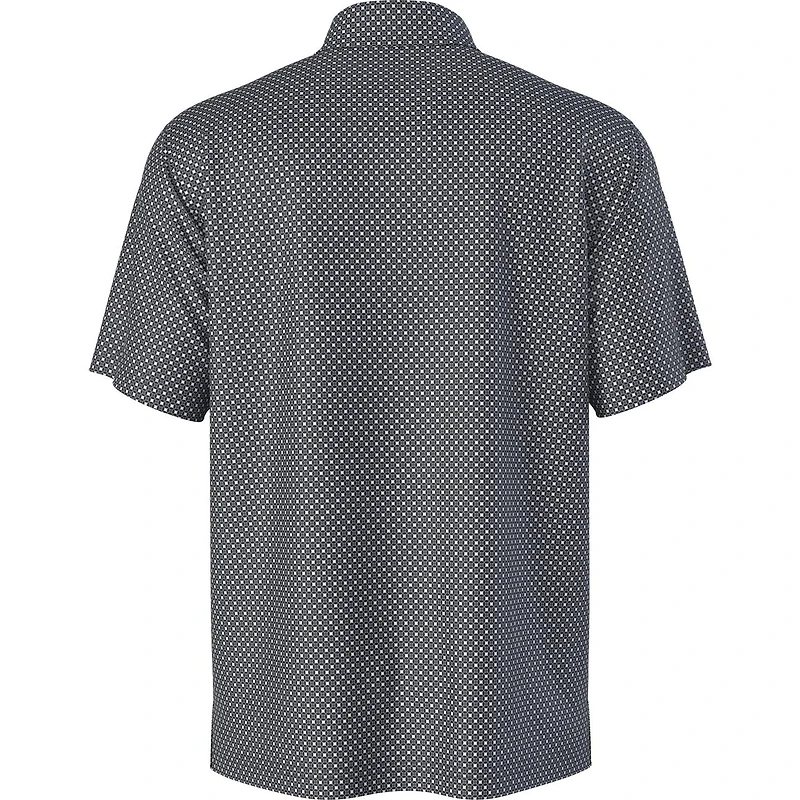 Ben Hogan Performance Men's All-Over Geometric Print Golf Polo Shirt,