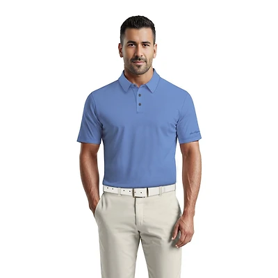 Polo de Golf Homme Manches Courtes Ben Hogan Performance Jacquard Géométrique