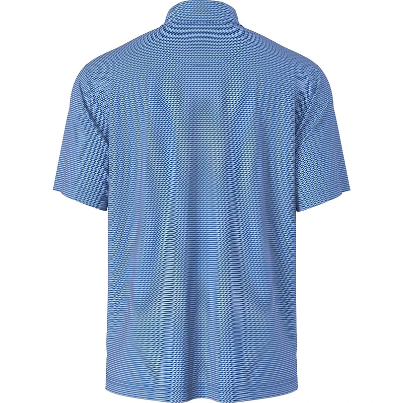 Polo de Golf Homme Manches Courtes Ben Hogan Performance Jacquard Géométrique