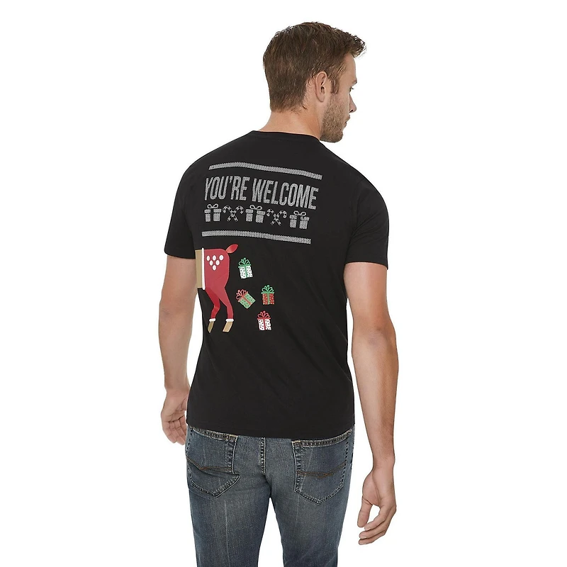 T-shirt des fêtes George pour hommes