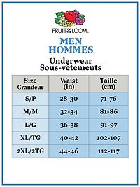 Caleçon boxeur à motif et rayé Fruit of the Loom pour hommes, paq. de 5