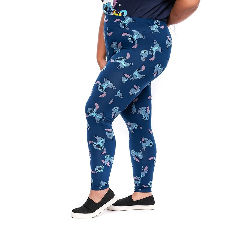 Ladies Plus Disney Stitch Leggings