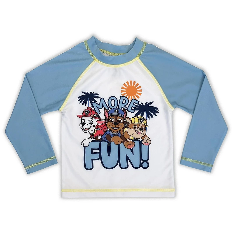 Paw Patrol Toddler Boys long sleeve rash guard top