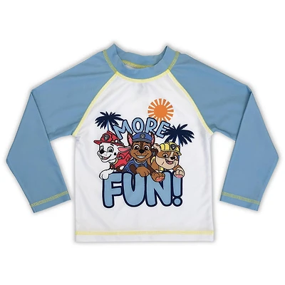 Paw Patrol Toddler Boys long sleeve rash guard top