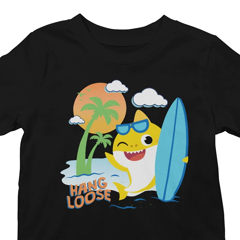 Baby Shark Toddler boys short sleeve tee shirt