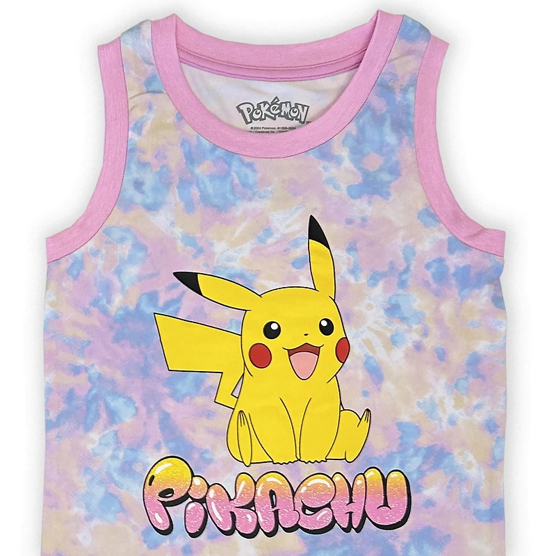 Pokemon Ensemble 2 pièces débardeur et short pour fille