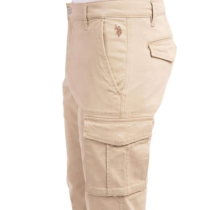 U.S. POLO ASSN Cargo en sergé extensible pour hommes