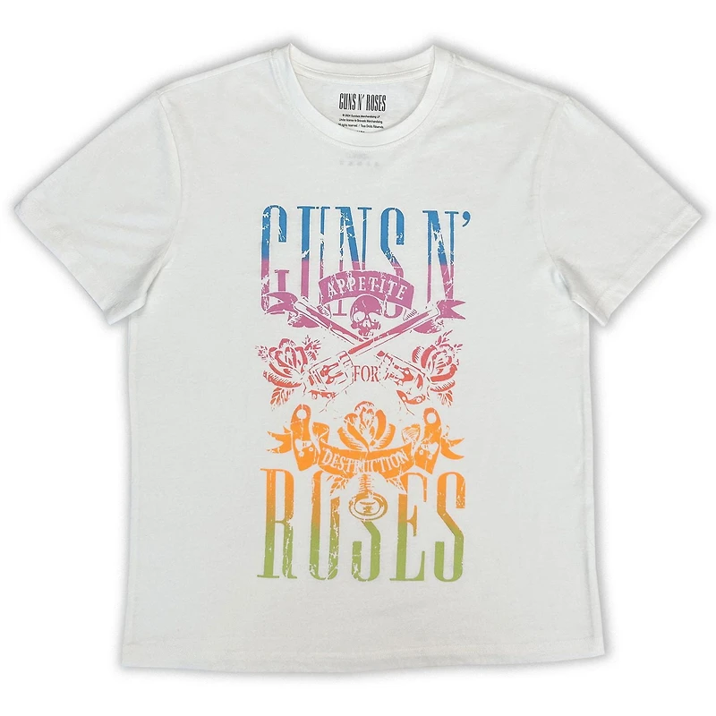 Guns N' Roses Tee shirt  à manches courtes femme