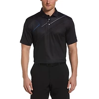 Ben Hogan Polo de golf à imprimé géométrique délavé pour homme