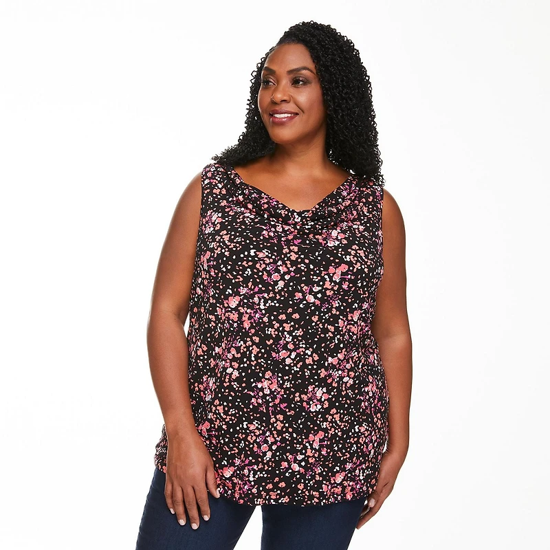 Haut sans manches avec col bénitier Penmans Plus pour femmes