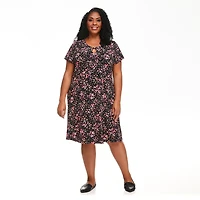 Robe ajustée et évasée Penmans Plus pour femmes