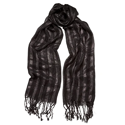 Echarpe Fourrure Unie Lurex George