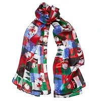 Echarpe Oblongue Patchwork George