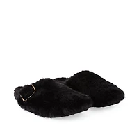 No Boundaries Women's Faux Fur Slippers