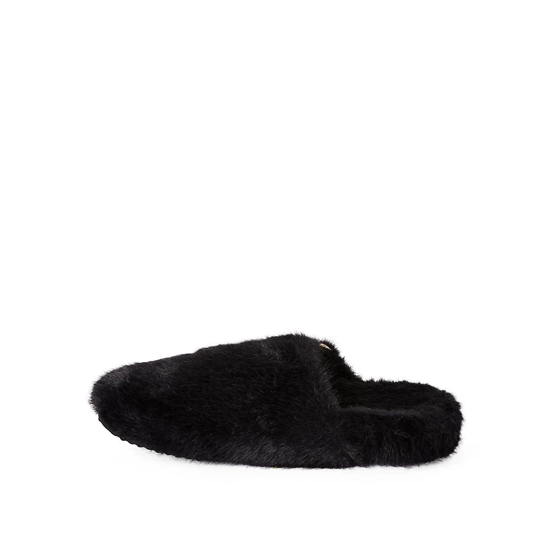 No Boundaries Women's Faux Fur Slippers