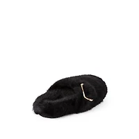 No Boundaries Women's Faux Fur Slippers