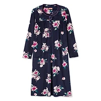Chemise de nuit en velours Iyla Plus pour femmes