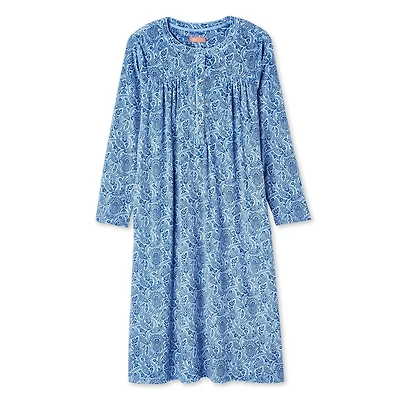 Iyla Women's Plus Velour Nightgown