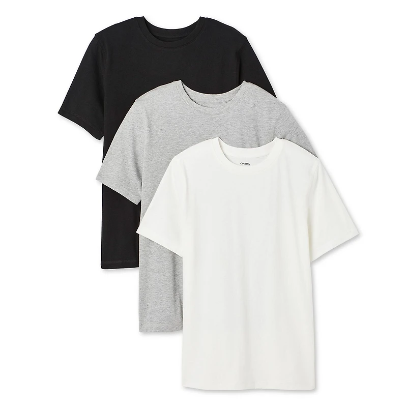 George Boys' Crew Neckline Tee 3-Pack