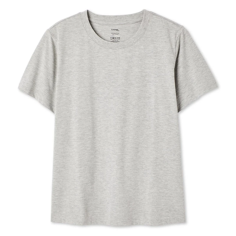 George Women's Crew Neckline Tee, Sizes XS-XXL